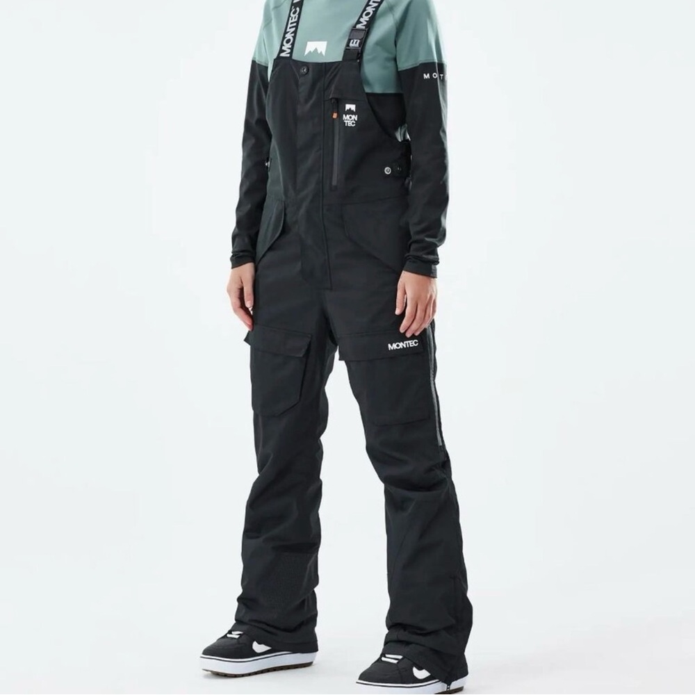 Montec Women’s Black Snow Bib Pants